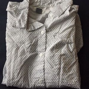 Cool Patterned White Button Down
